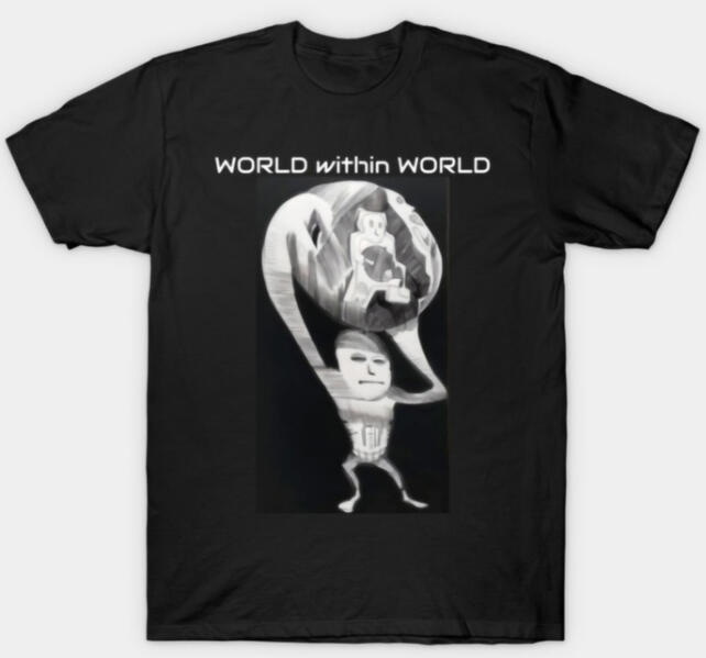 Variant of my original line art titled World within World